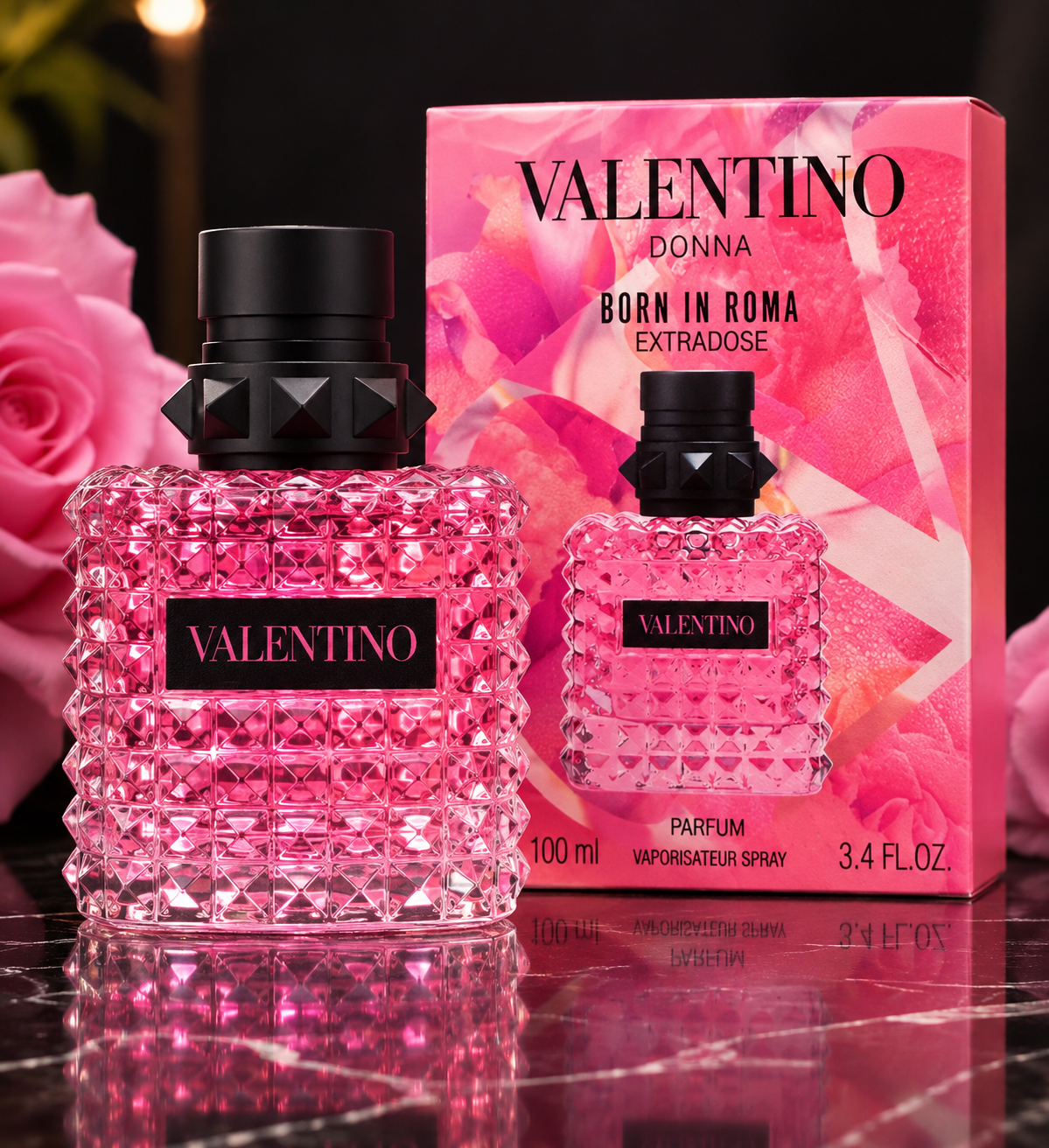 Valentino Donna Born in Roma Extradose Parfum for Women – Intense, Floral & Luxurious Fragrance