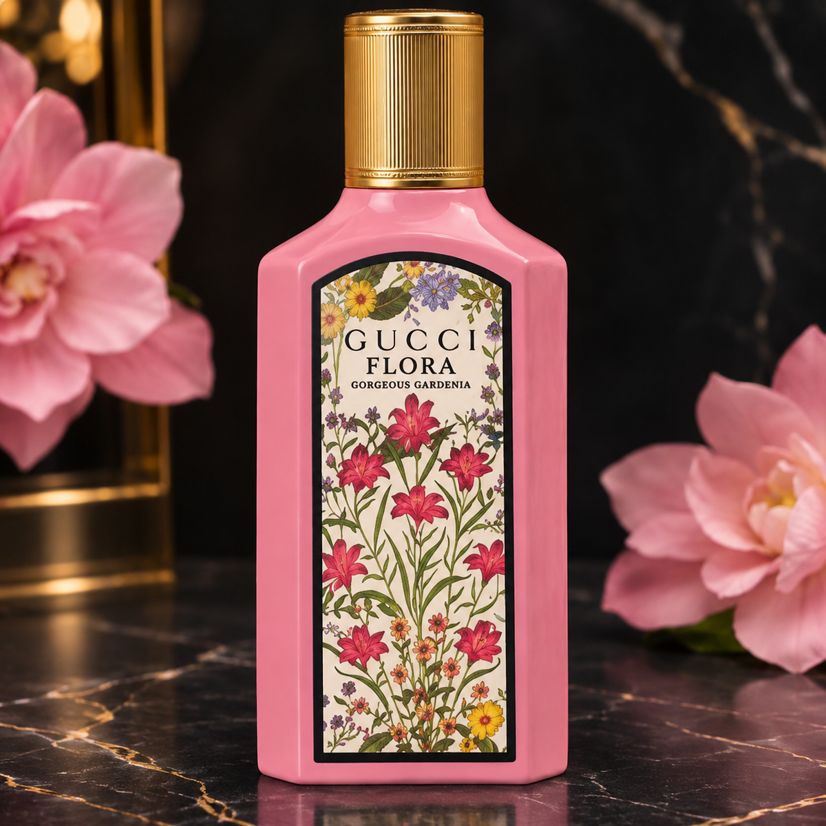 Gucci Flora Gorgeous Gardenia Eau de Parfum for Women – Elegant, Floral & Luxurious Fragrance