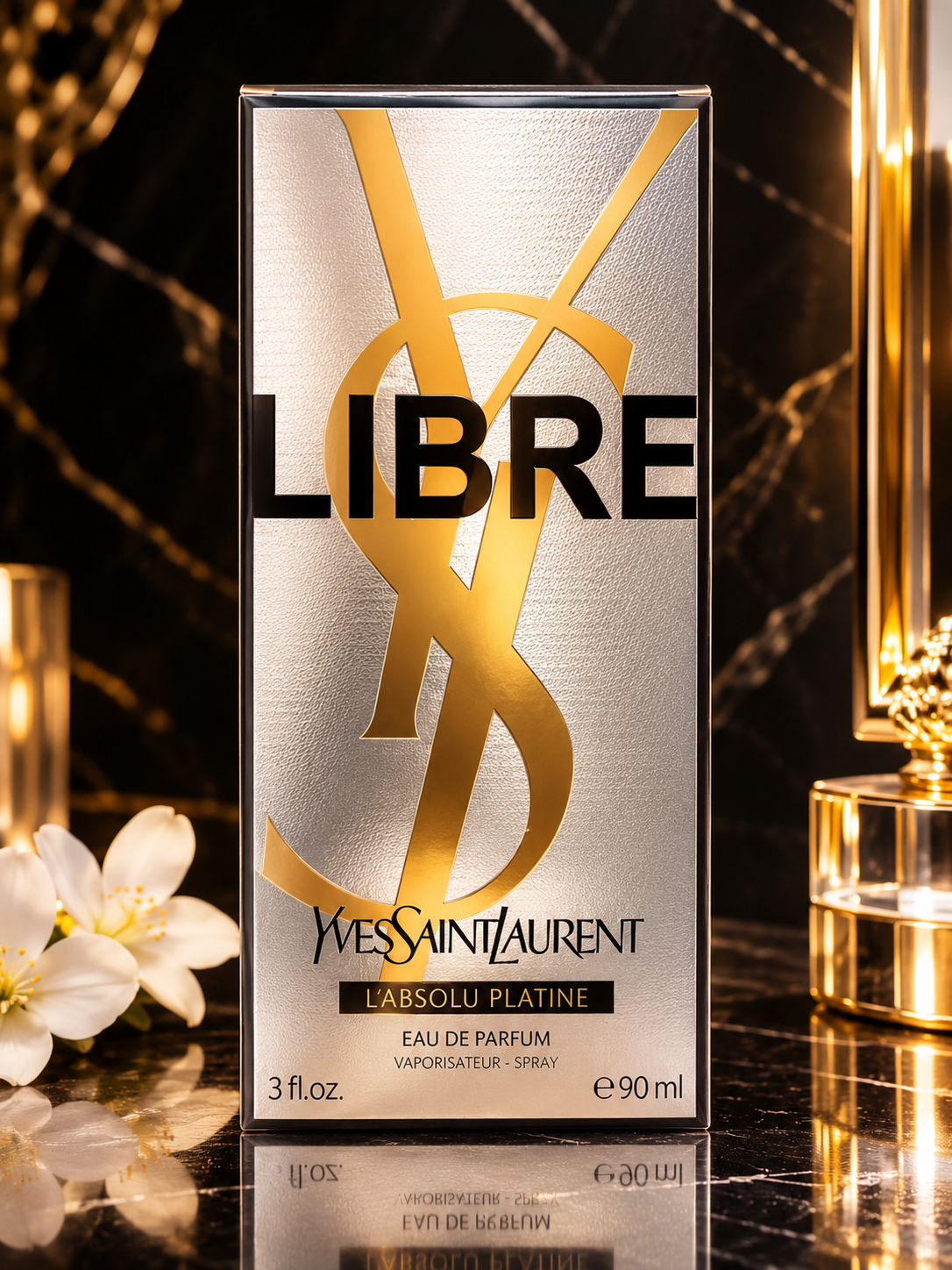 Yves Saint Laurent Libre L'Absolu Platine Eau de Parfum for Women – Luxurious & Elegant Fragrance