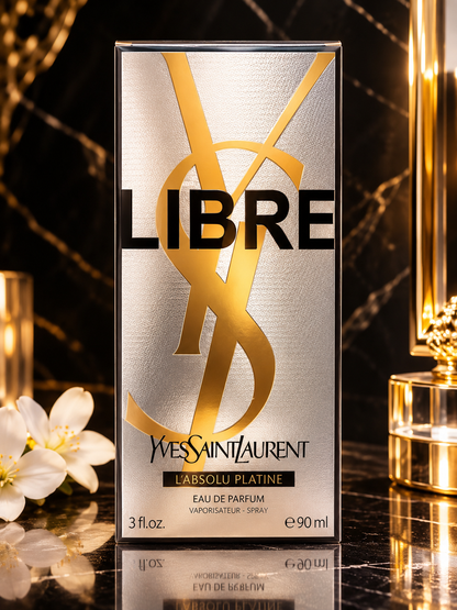 Yves Saint Laurent Libre L'Absolu Platine Eau de Parfum for Women – Luxurious & Elegant Fragrance