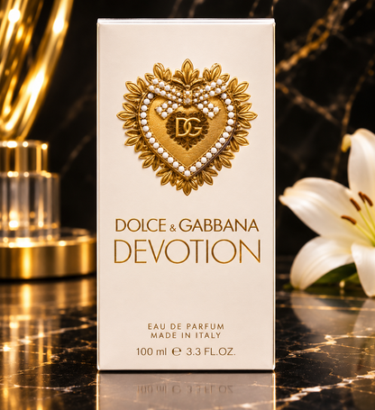 Dolce & Gabbana Devotion Eau de Parfum for Women – Sweet, Elegant & Luxurious Fragrance