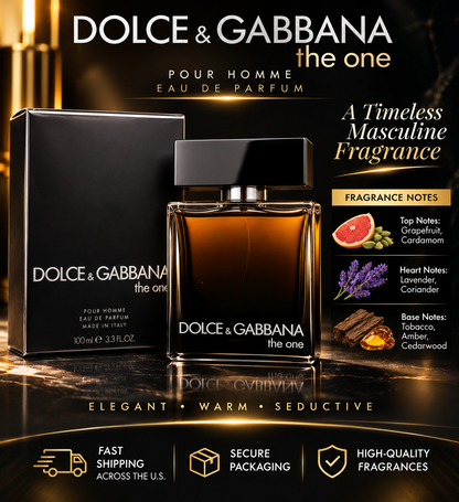 Dolce & Gabbana The One Eau de Parfum for Women – Elegant & Timeless Fragrance