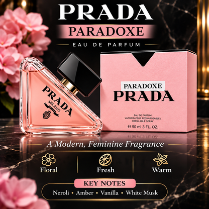 Prada Paradoxe Eau de Parfum for Women – Elegant, Floral & Luxurious Fragrance